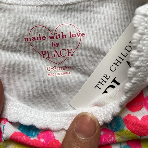 Rompers 0-3 months for girl with summer Colors - Picture 3 of 6